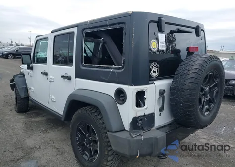 2015 Jeep Wrangler Unlimited Willys Wheeler из США, поврежденный, VIN 1C4BJWDG4FL564614